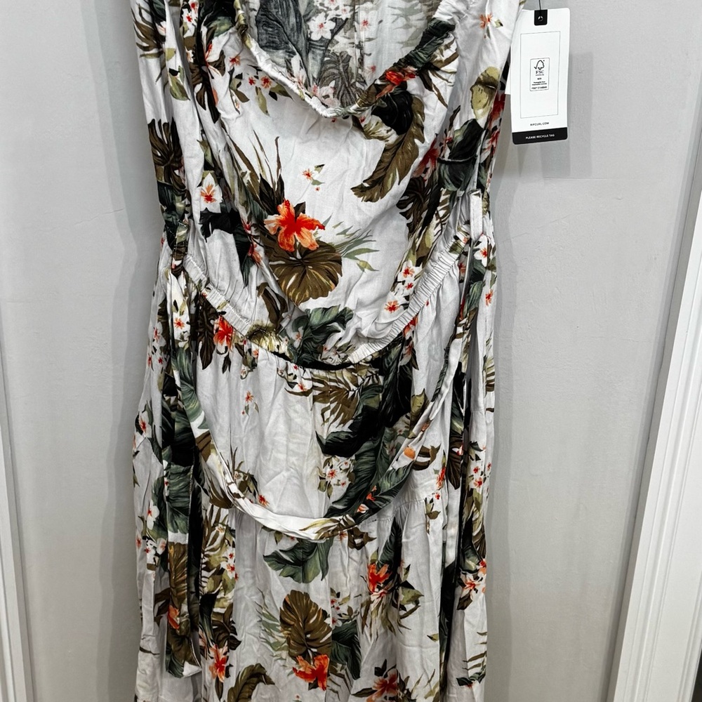 Rip Curl Floral Print Maxi Dress